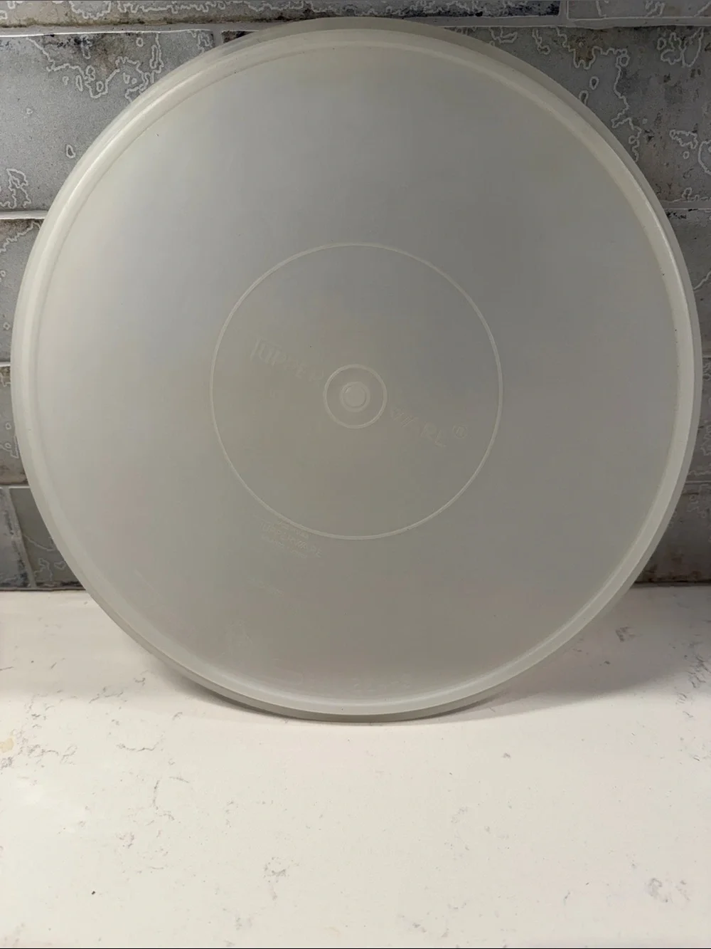Tupperware Plastic Lid
